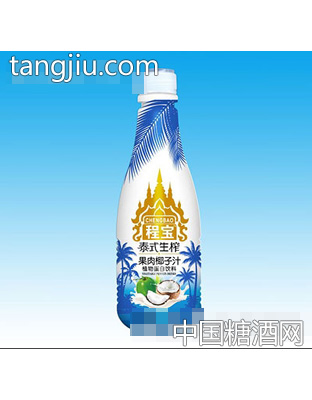 程宝泰式生榨果肉椰子汁1.25L装