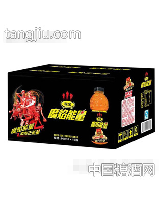程宝魔焰能量维生素饮料600mlX15