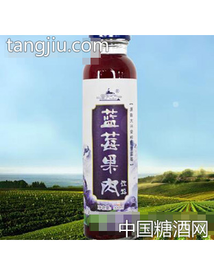 野恋蓝莓果肉饮料310ml