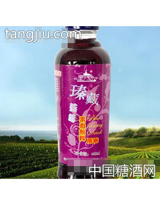 野恋蓝莓果肉饮料440ml