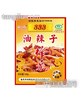 148克油辣子榨菜