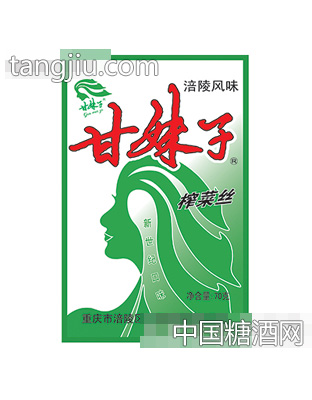 甘妹子榨菜丝70g