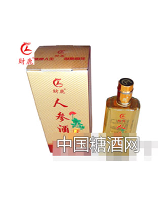 财鹿人参酒500ml