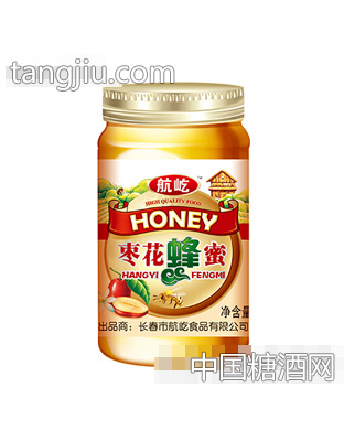 航屹枣花蜂蜜1kg