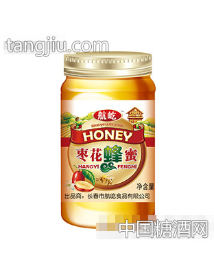 航屹枣花蜂蜜500g