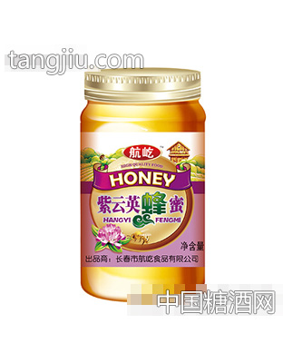 航屹紫云英蜂蜜500g