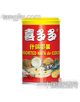 370g喜多多什锦椰果
