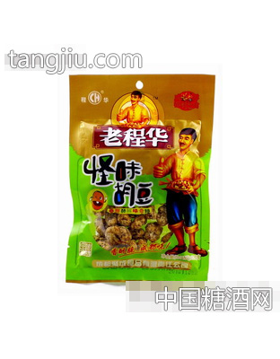 老程华100g怪味胡豆