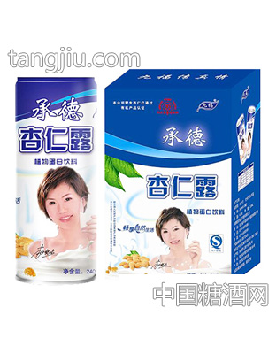 承德杏仁露植物蛋白饮料240mlx16