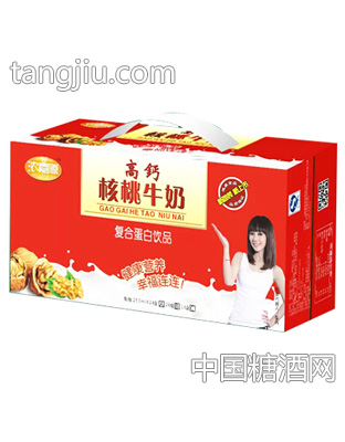 浓嘉源高钙核桃花生奶复合蛋白饮品