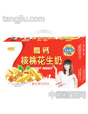 浓嘉源高钙核桃花生奶箱装