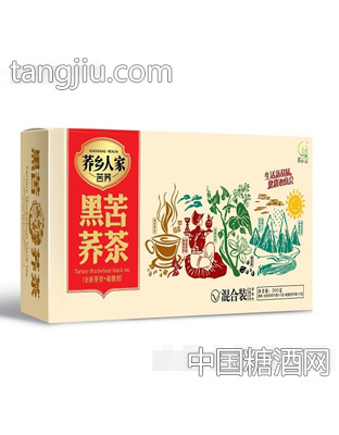 300克黑苦荞茶混合装（纸盒型）