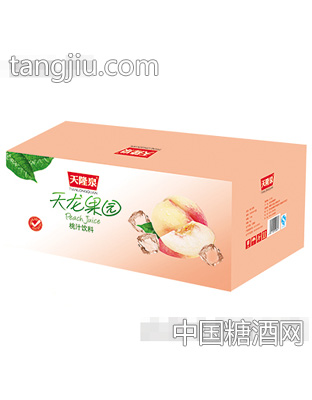 天隆泉桃汁饮料500mlX15盒
