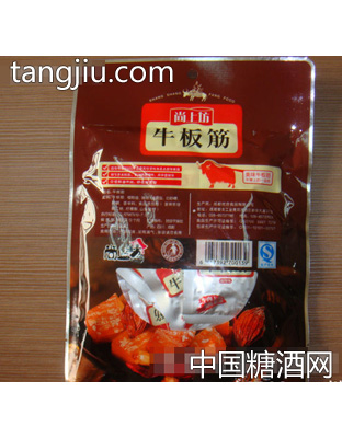 食上川府豆腐干（麻辣味）反面