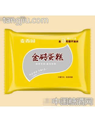 麦香园金砖蛋糕