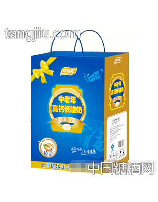 优膳美中老年人高钙低糖奶礼品装