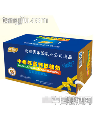 优膳美中老年人高钙低糖奶箱