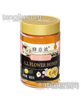 蜂意浓百花蜂蜜900g