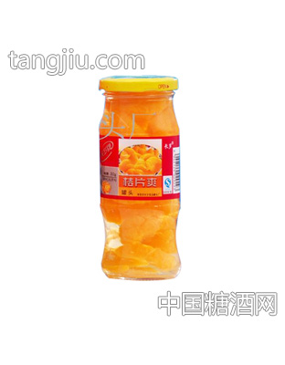 长岁牌桔片爽罐头