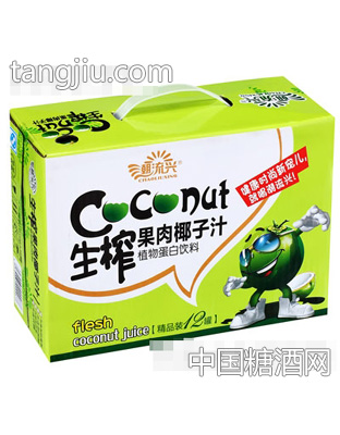 潮流兴椰仔系列生榨果肉椰子汁精品装
