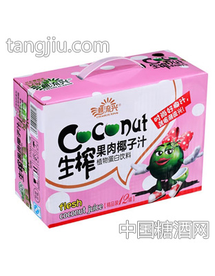 潮流兴椰妹系列生榨果肉椰子汁精品装