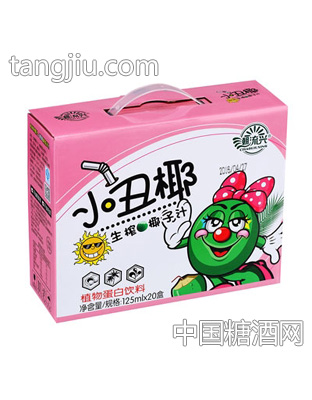 潮流兴小丑椰生榨椰子汁125mlx20盒