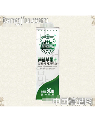 果禾芦荟苹果汁600ML