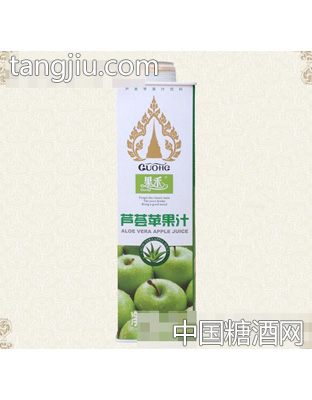 果禾芦荟苹果汁1L