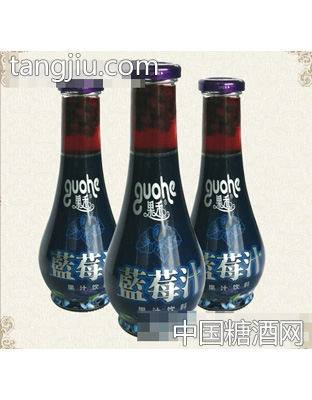 果禾玻璃瓶蓝莓汁