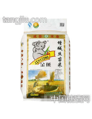 金熊牌增城丝苗米