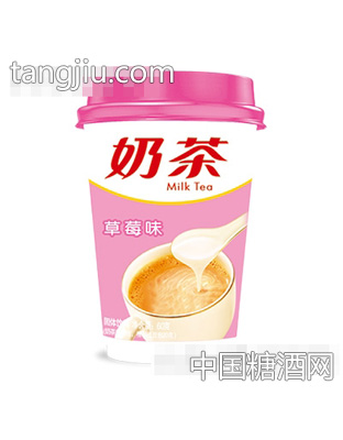 晨铭草莓味奶茶60g