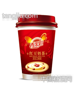 晨铭香果粒红豆奶茶60g