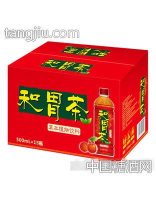 和胃茶植物饮料瓶装500mlX15