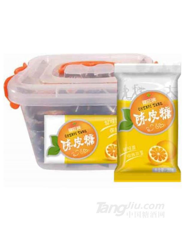 健旺牌陈皮糖（胶桶）