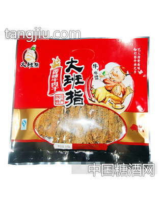 大班指110g香辣牛肉干