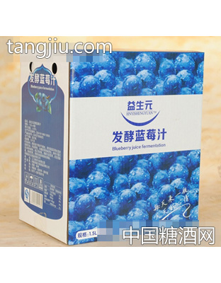 益生元发酵蓝莓汁1.5Lx6