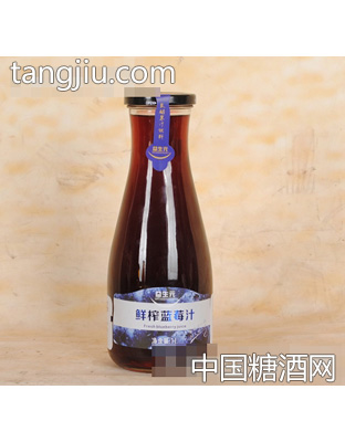 益生元鲜榨蓝莓汁