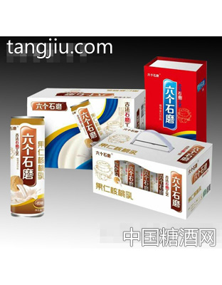六个石磨果仁核桃乳