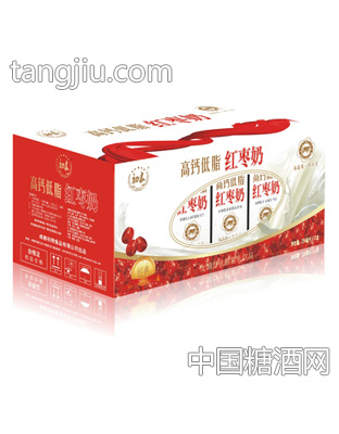 初良高钙低脂红枣奶（箱装）