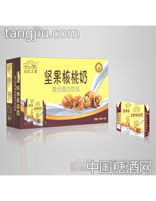 250mlx24盒记忆之星坚果核桃奶箱装