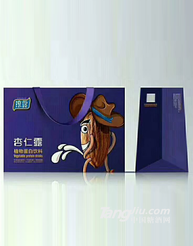 卡通杏仁露箱装
