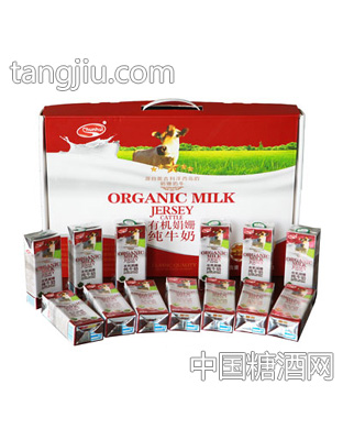 有机娟姗纯牛奶15盒