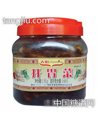 春明开胃菜瓶装