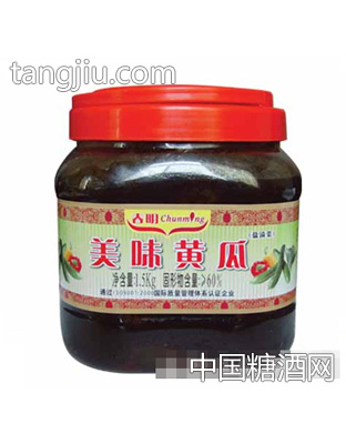 春明美味黄瓜瓶装