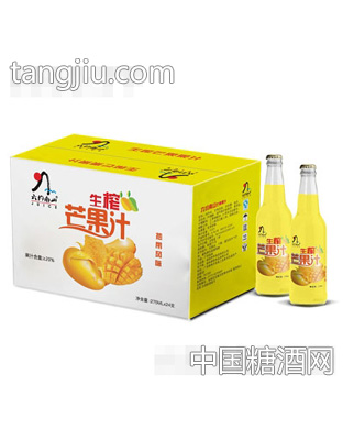 六约南山生榨芒果汁热带风味275mlx24支