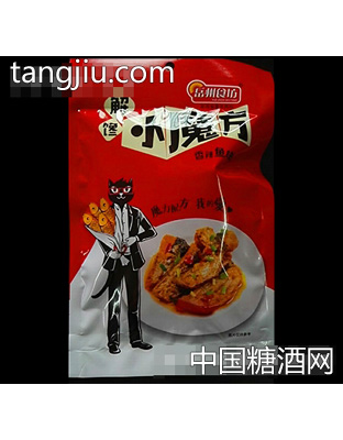 岳州食坊小魔方香辣鱼块80g