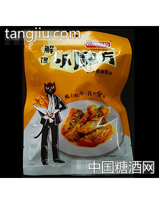 岳州食坊小魔方糖醋鱼块80g