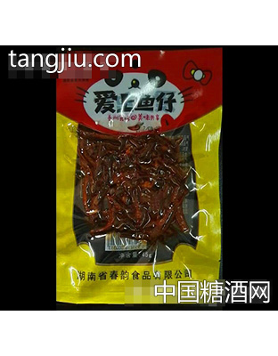 岳州食坊香辣鱼仔45g