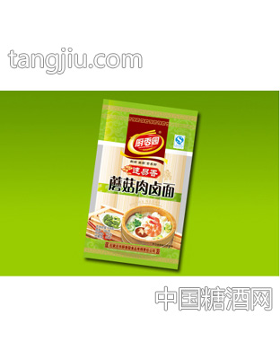 速易香蘑菇肉卤面
