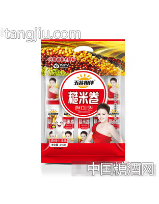 糙米卷香烤牛排味215克